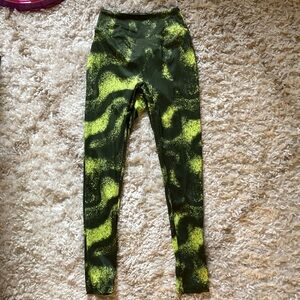 Gymshark ruched tie dye leggings size S